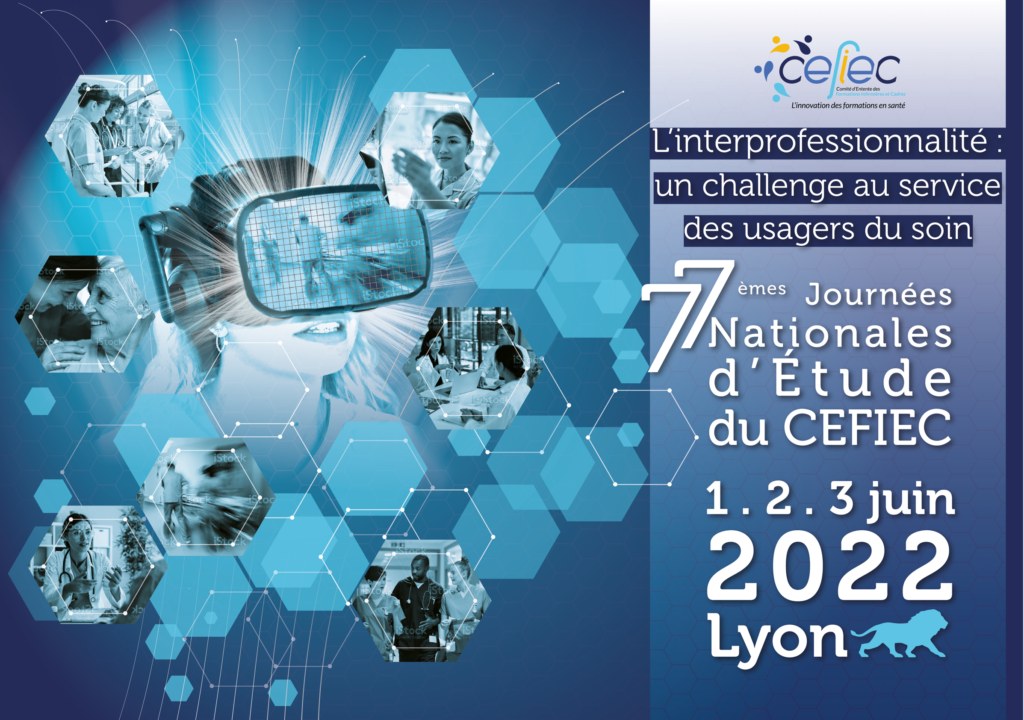 Affiche des Journées Nationales d'études 2022 de CEFIEC