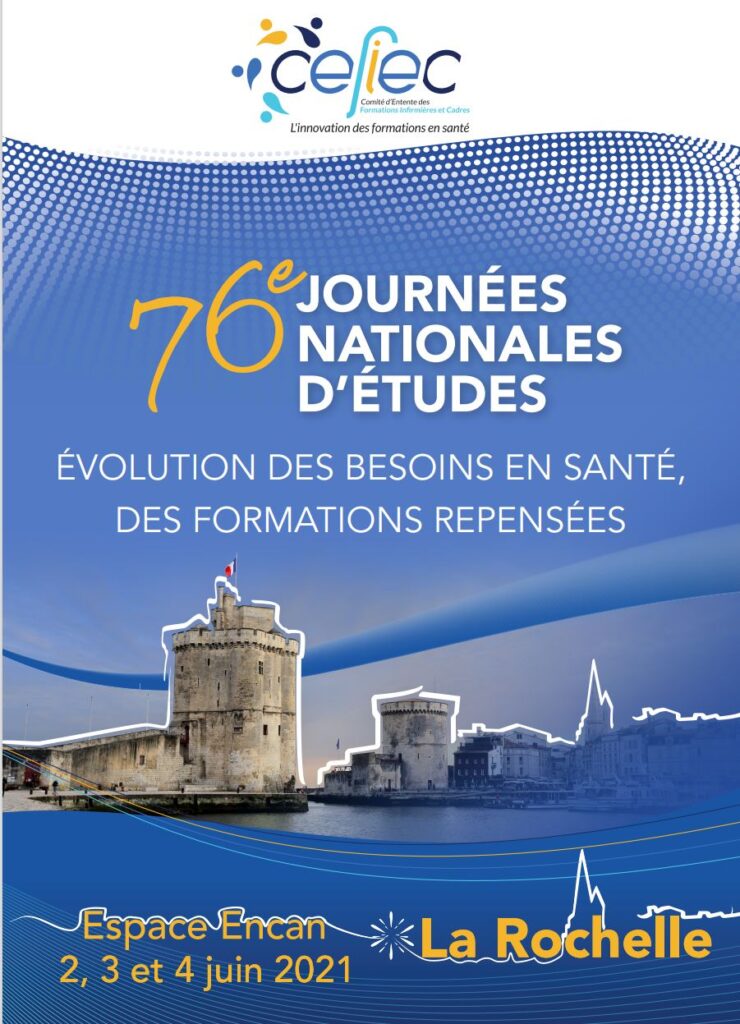 Affiche des Journées Nationales d'études 2021 de CEFIEC