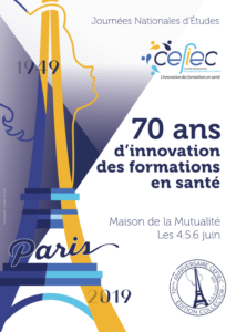 Affiche des Journées Nationales d'études 2019 de CEFIEC