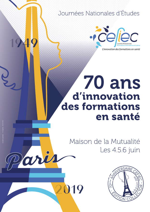 Affiche des Journées Nationales d'études 2019 de CEFIEC